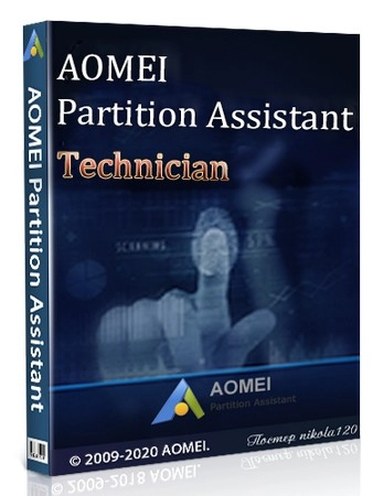 Редактор разделов жесткого диска AOMEI Partition Assistant Technician Edition 10.9.0 by 7997