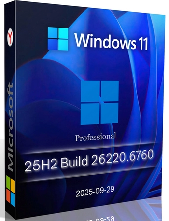 Windows 11 Pro 25H2 Build 26220.6760 Dev