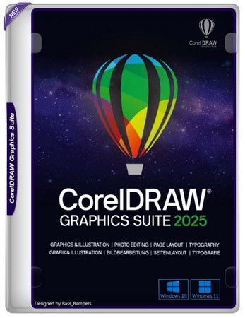 Графический редактор CorelDRAW Graphics Suite 2025 26.2.0.170 by conservator