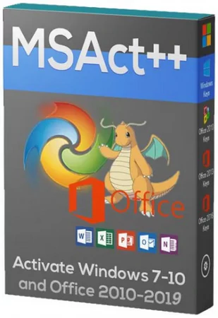 Установка ключей для Windows MSAct++ 2.10 by Ratiborus