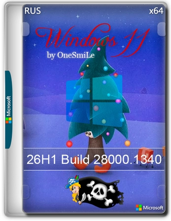 Windows 11 26H1 build 28000.1340 by OneSmiLe