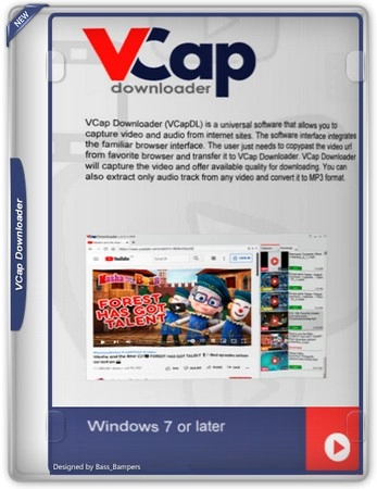 Загрузчик видео VCap Downloader 0.1.46.6983 by 7997
