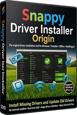 Snappy Driver Installer Origin R830 | Драйверпаки DP SamLab 26.04.0 и SDIO 26.04.04