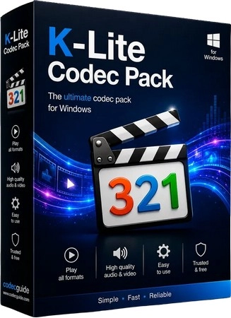 Кодеки для Windows K-Lite Codec Pack 19.7.5 Mega / Full / Standard / Basic