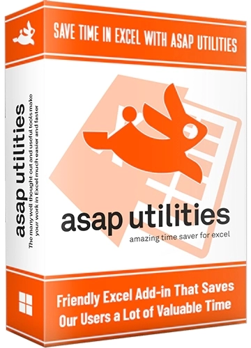 ASAP Utilities for Excel 8.6 Home and Student