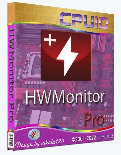 Просмотр показателей компьютерного железа - CPUID HWMonitor 1.49.0 + Portable