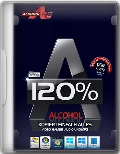 Эмулятор CD/DVD дисков - Alcohol 120% 2.1.1 Build 2201 RePack by KpoJIuK