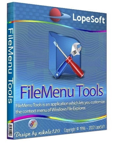 Редактор контекстного меню - FileMenu Tools 8.0.3 RePack (& Portable) by elchupacabra