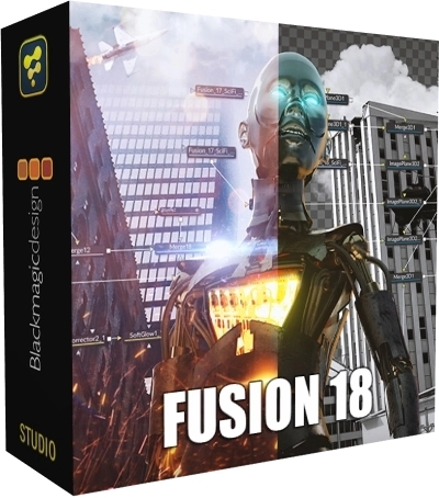 Наложение визуальных эффектов - Blackmagic Design Fusion Studio 18.5.1 Build 4 (x64) by AlekseyPopovv