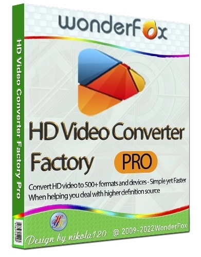 Конвертер видео для портативных устройств - WonderFox HD Video Converter Factory Pro 26.1 RePack (& Portable) by elchupacabra