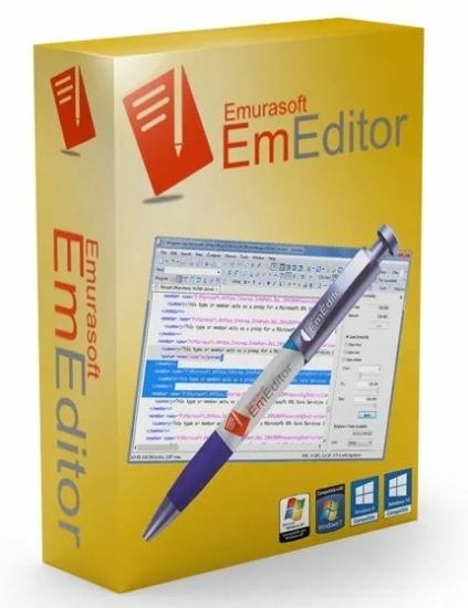Универсальный текстовый редактор Emurasoft EmEditor Professional 22.3.0 by elchupacabra