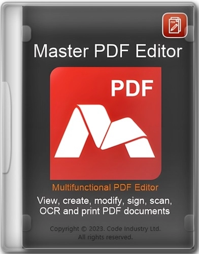 Редактор PDF документов - Master PDF Editor 5.9.70 RePack by elchupacabra