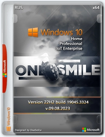 Windows 10 x64 Rus by OneSmiLe [19045.3324]