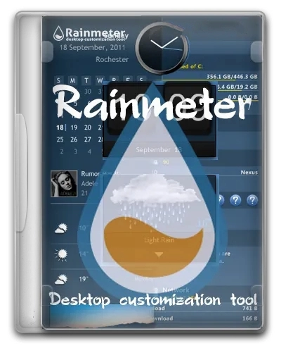 Rainmeter 4.5.18 Build 3727 include Portable