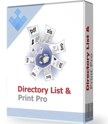 Вывод списка файлов из выбранных папок - Directory List & Print Pro 4.30 + Standalone