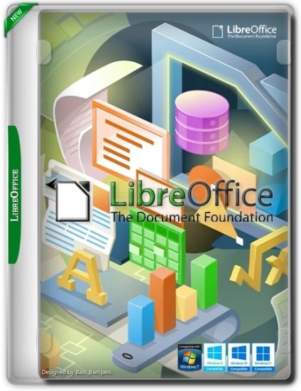 Бесплатный пакет офисных программ - LibreOffice 7.6.2.1 Final Portable by FC Portables