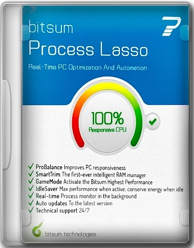 Установка приоритета процессов Process Lasso Pro 12.4.7.20