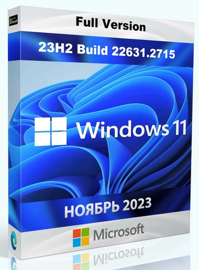 Windows 11 Pro 23H2 Build 22631.2715 Full November 2023