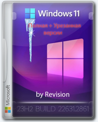 Windows 11 Pro 23H2 Полная и урезанная версии (22631.2861) by Revision