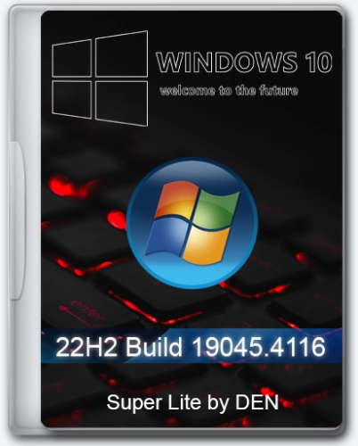 Windows 10  Lite 22H2 Build 19045.4116 by Den
