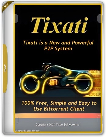 Простой торрент загрузчик Tixati 3.32 + Portable