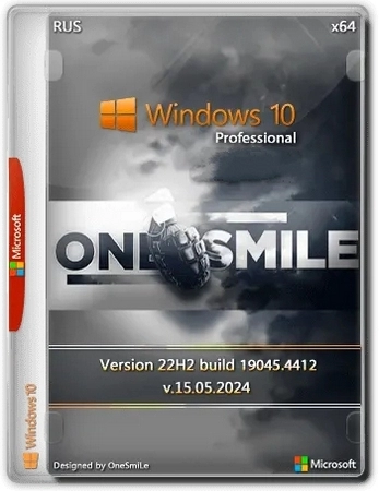 Windows 10 Pro x64 Русская by OneSmiLe [19045.4412]