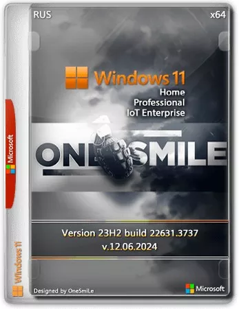 Windows 11 x64 Русская by OneSmiLe [22631.3737]