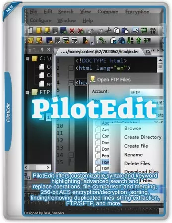 Продвинутый текстовый редактор PilotEdit Lite & Pro 19.0.0