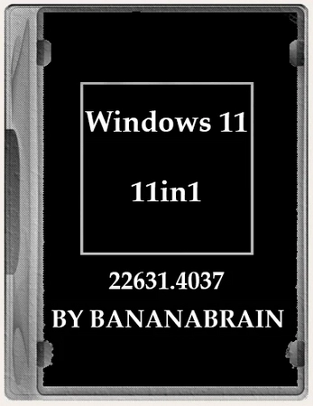 Windows 11  (11in1) 23H2 10.0.22631.4037 by BananaBrain