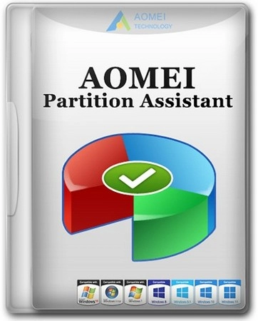 Создание разделов HDD AOMEI Partition Assistant Technician Edition 10.5.0 RePack by KpoJIuK