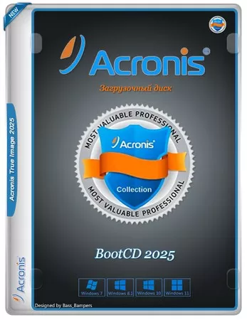 Диск резервного копирования Acronis Boot Disk 2024 05.10.24 Grub4Dos+EFI:GRUB2x64 by Bombokot