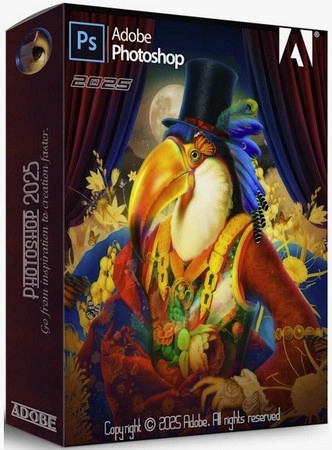 Фотошоп Adobe Photoshop 2025 26.1.0.121 (x64) RePack by SanLex