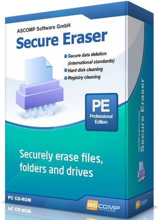 Полное удаление информации ASCOMP Secure Eraser Pro 6.109 by elchupacabra