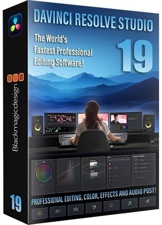 Видеоредактор Blackmagic Design DaVinci Resolve Studio 19.1 Build 12 (x64)