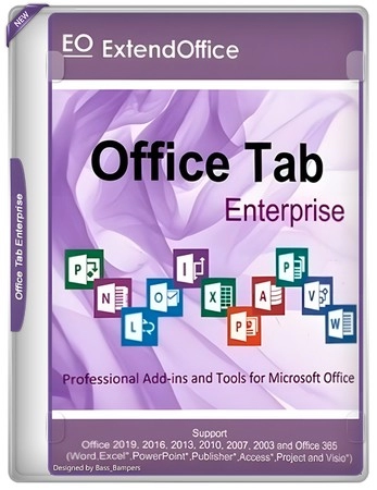 Работа с документами Office Tab Enterprise 16.00