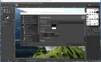 Как редактировать размер изображения в gimp