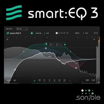 Эквалайзер Sonible smart:EQ 3 1.0.0 VST, VST3, AAX (x64) RePack by RET