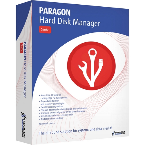 Обслуживание жесткого диска Paragon Hard Disk Manager 17 Business 17.16.6 + BootCD