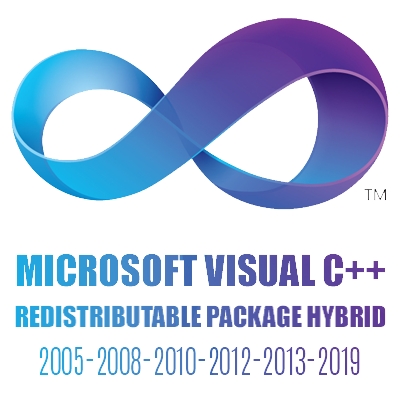 Системный пакет Microsoft Visual C++ 2005-2008-2010-2012-2013-2019-2022 Redistributable Package Hybrid x86/x64 (23.01.2022)