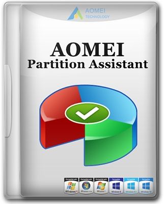 Расширение системного раздела AOMEI Partition Assistant Technician 9.6.1 DC 08.03.2022 RePack by KpoJIuK