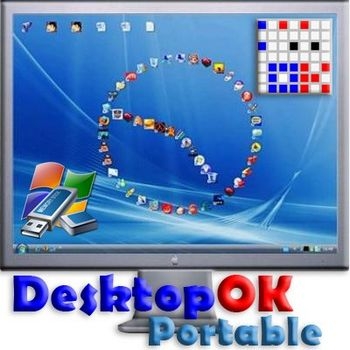 Сохранение расположения иконок DesktopOK 9.71 + Portable