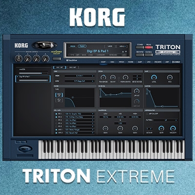 Синтез звука KORG - TRITON Extreme 1.0.1 STANDALONE, VSTi, AAX (x64)