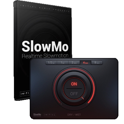 Замедление миксов и вокала Initial Audio - SlowMo 1.0.4 VST2, VST3 (x86/x64) Retail