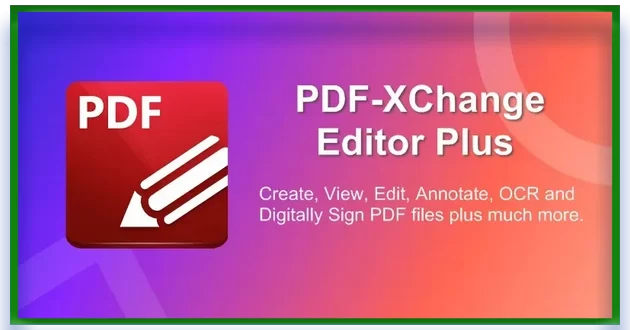 PDF-XChange Editor Plus by 7997 9.5.367 портативная