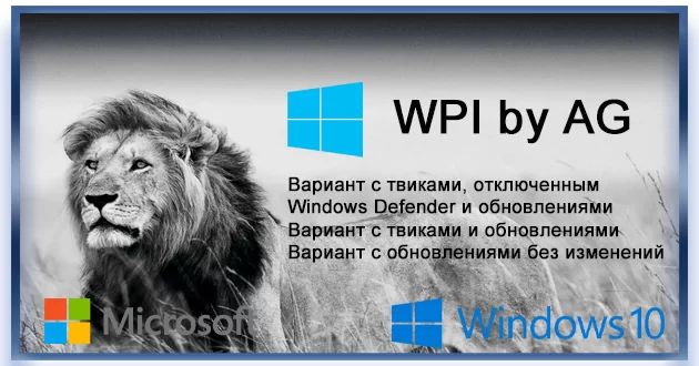 Windows 10 Enterprise LTSC x64 + WPI by AG 08.2024 [17763.6189]