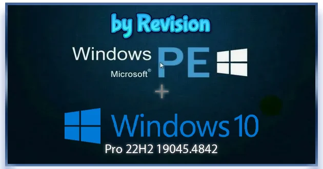 Windows 10 x64 Pro 22H2 19045.4842 by Revision + WinPE Live